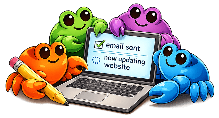 ClawMagic group of AI helpers working for you