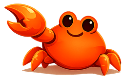 ClawMagic mascot pointing